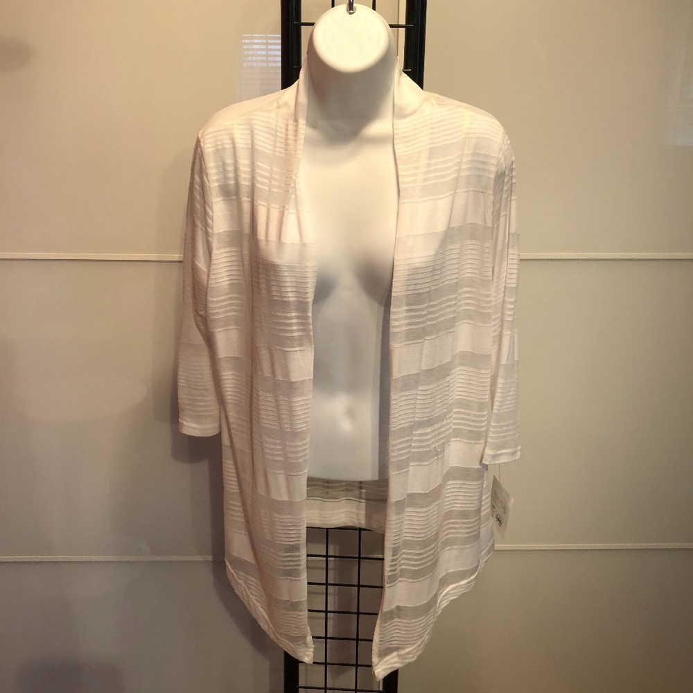 White Cover up sweater